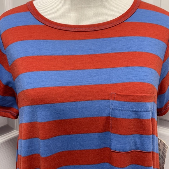 LuLaRoe New XS Striped Carly Dress Extra Small NWT - Picture 2 of 9